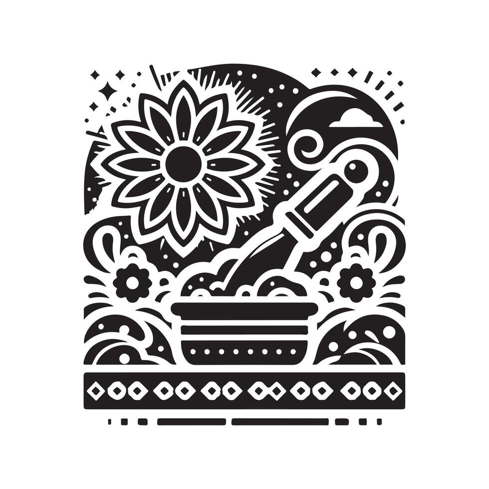 Makar Sankranti Silhouette Vectors Perfect for Custom Festival Designs