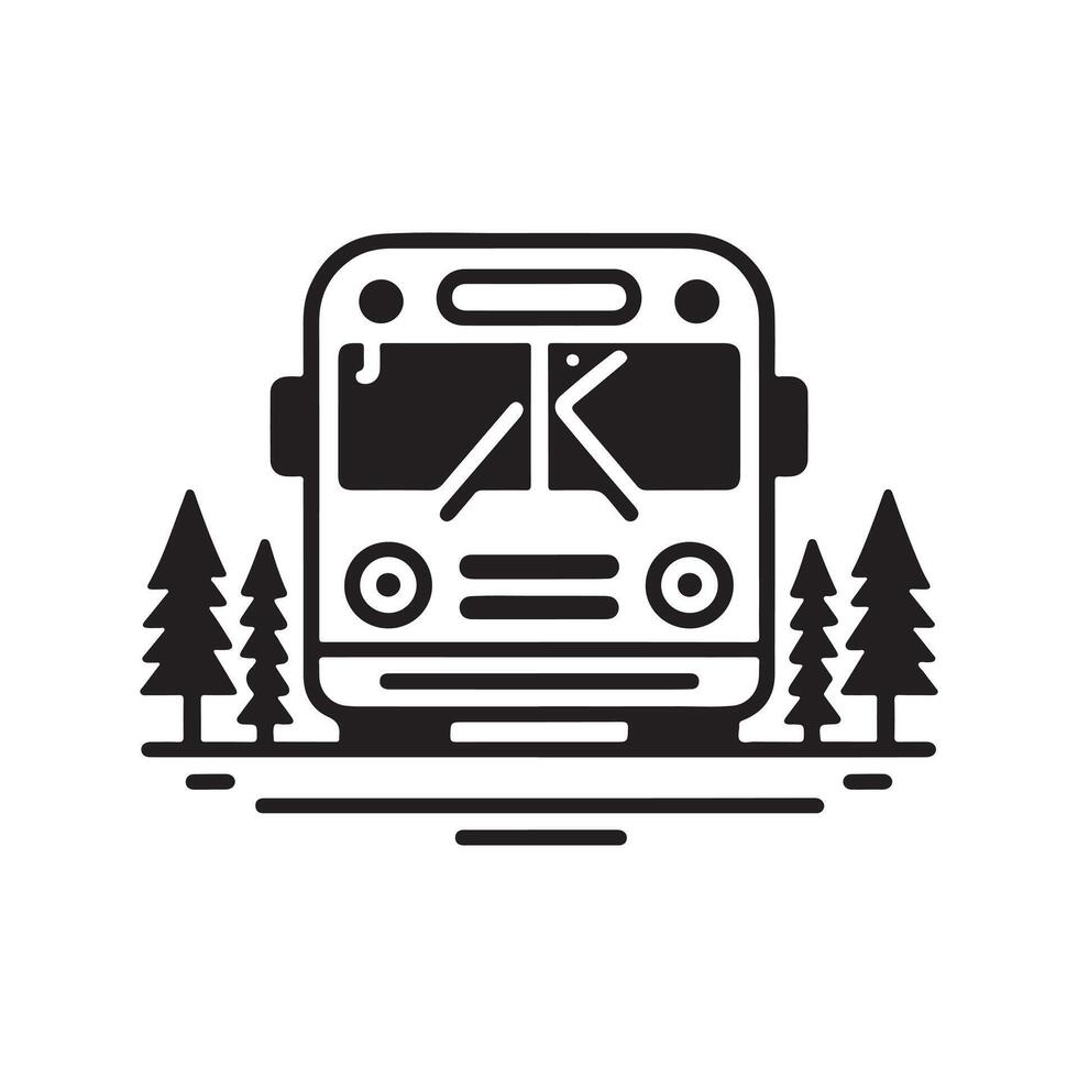 High-Quality Shuttle Bus Silhouette Vectors for Digital Art Projects
