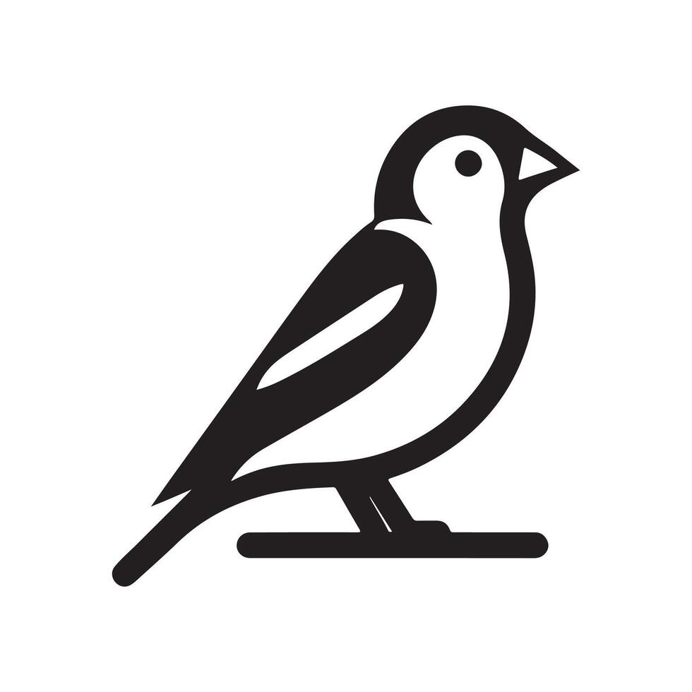 Stylish Goldfinch Silhouette Vectors for Nature-Loving Creatives