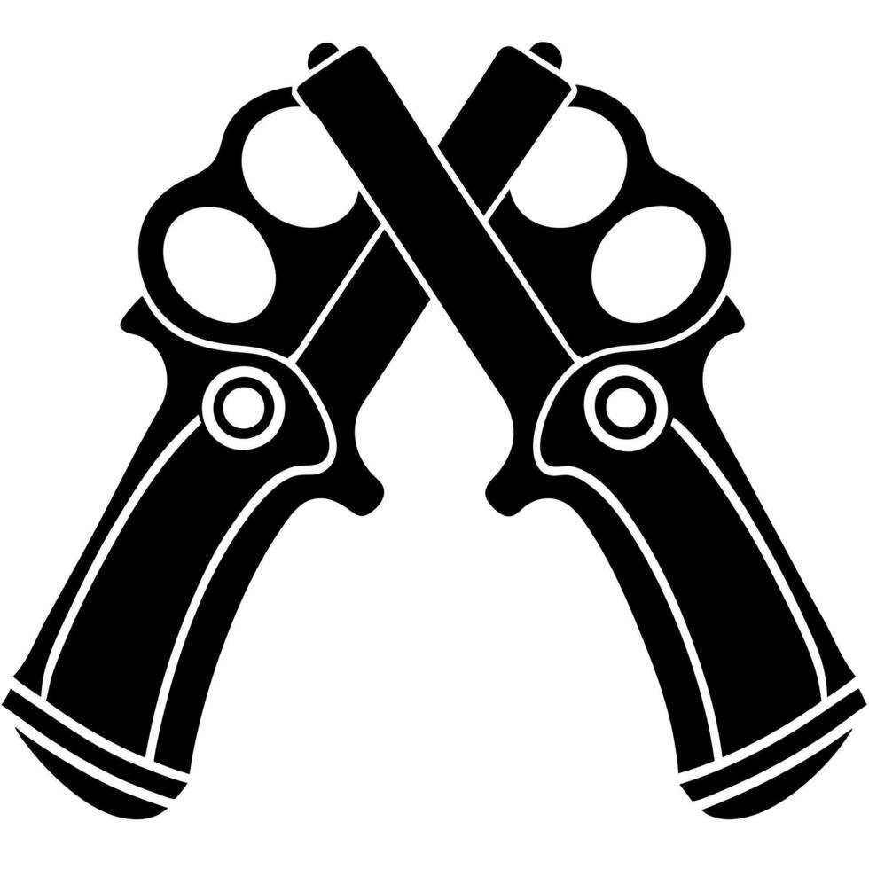 Vice grips silhouette illustration vector