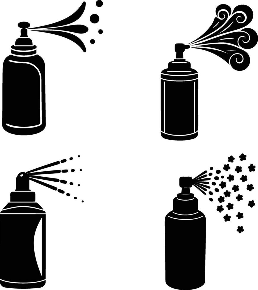 Air freshener silhouette illustration vector