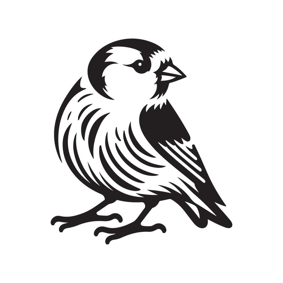 Download Goldfinch Silhouette Vectors for Print and Digital Graphics