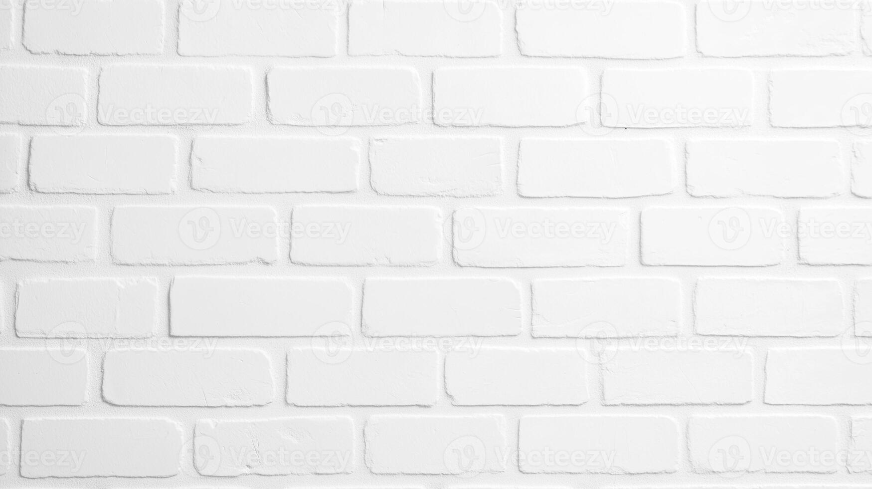 White brick wall texture with clean and minimal design. Neutral background for creative design and print photo