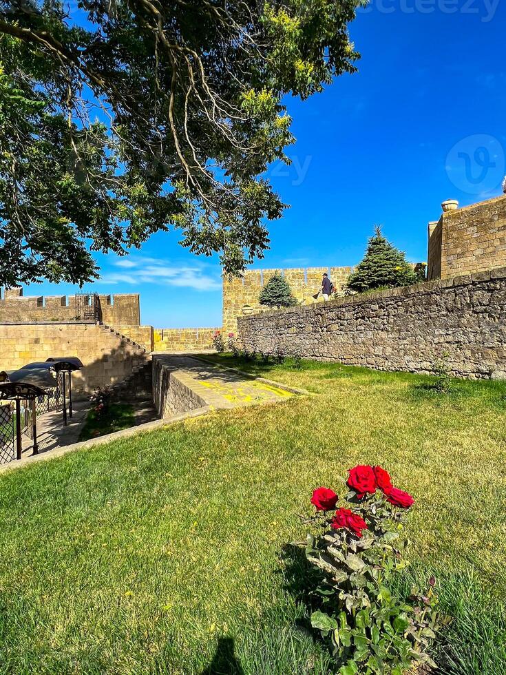 Inside the Citadel of Derbent fortress Naryn-Kala photo