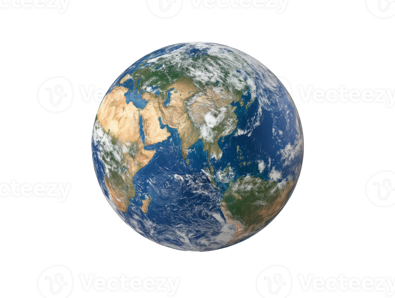 Earth from space continents and oceans png
