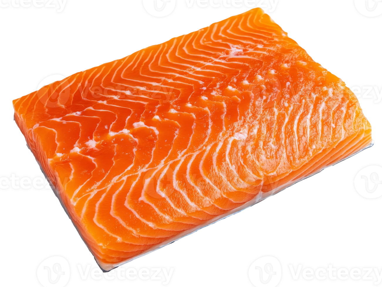 Fresh salmon fillet ready to cook png