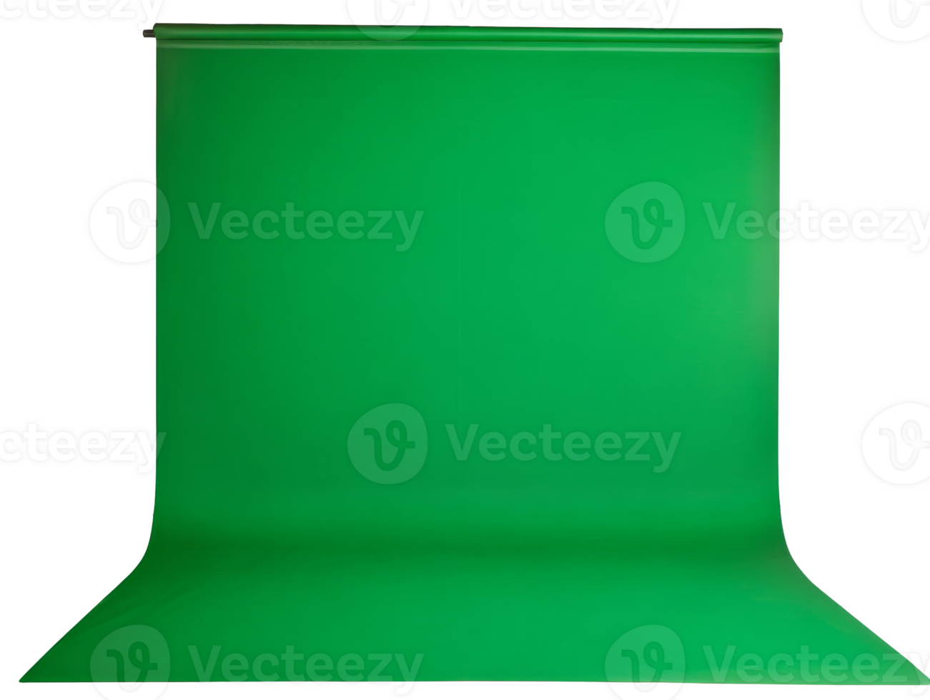 Green backdrop for creative projects png