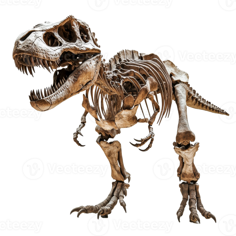 Dino skeleton at natural history museum png