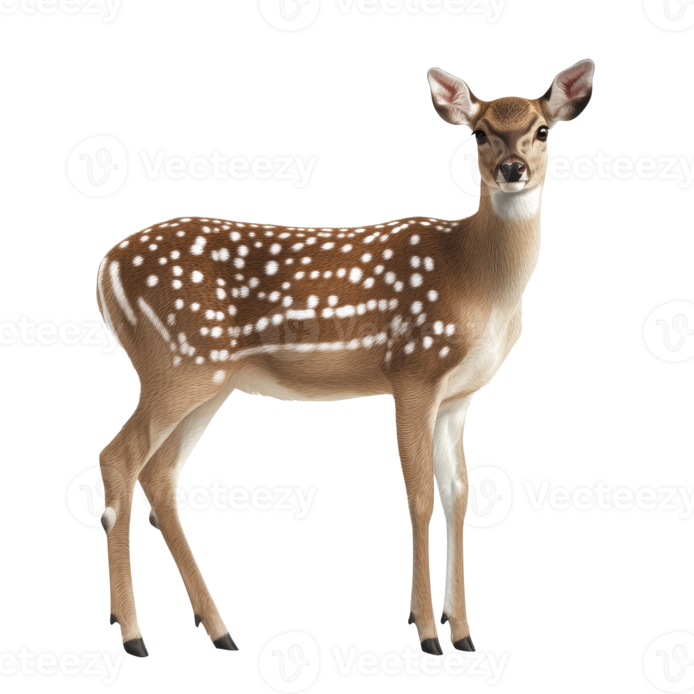 Graceful fawn in a tranquil scene png