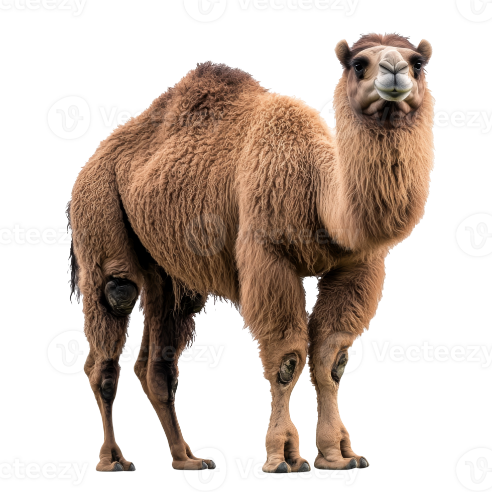 Camel in a sunny desert png