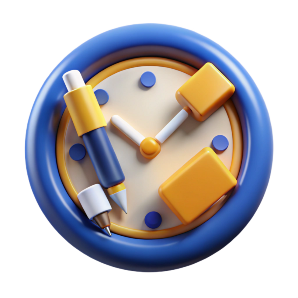 Time Management Productivity Scheduling Tools png