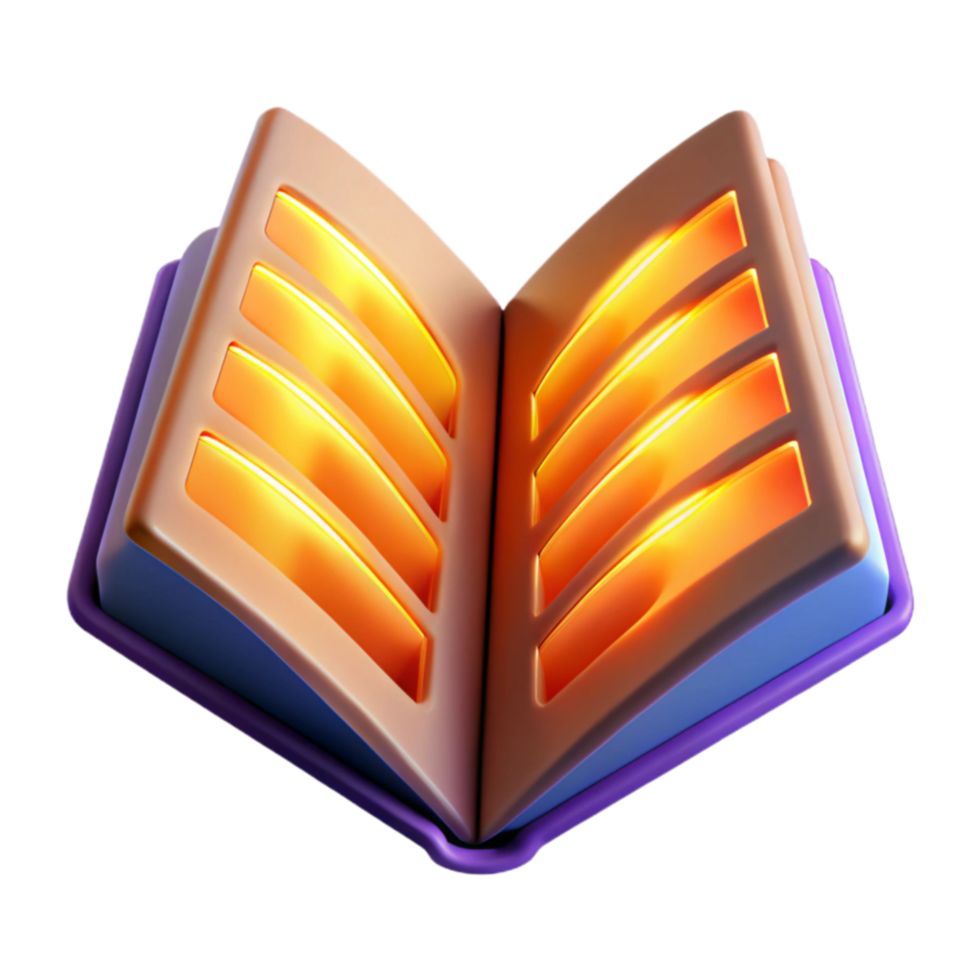 Glowing Open Book Knowledge, Illumination, Wisdom, Learning, Reading, Education, Story, Pages, Chapters, Text png