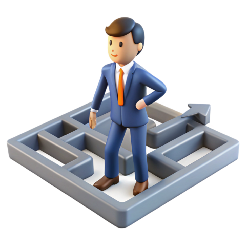 Navigating the Corporate Maze Finding the Path to Success png