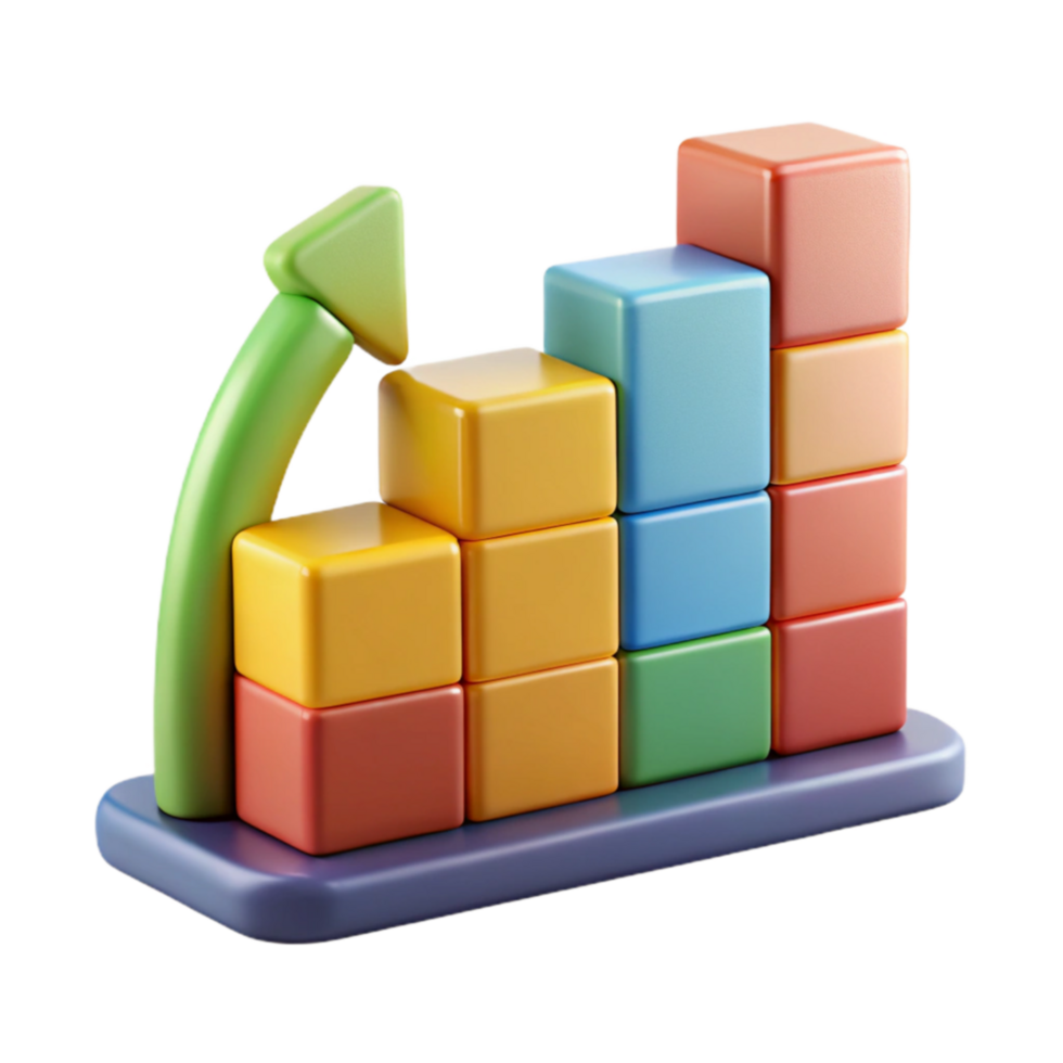 Building Blocks Growth, Progress, and Achievement png