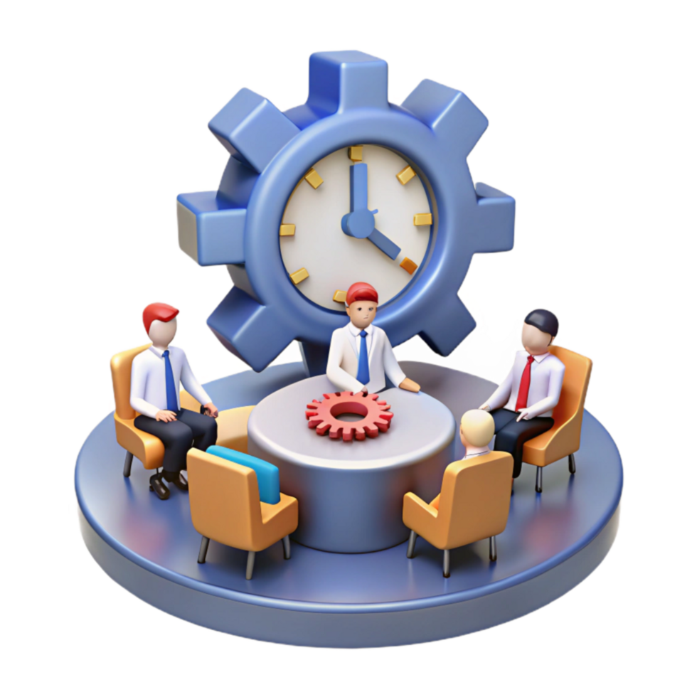 Teamwork, Time Management, and Efficient Workflow png