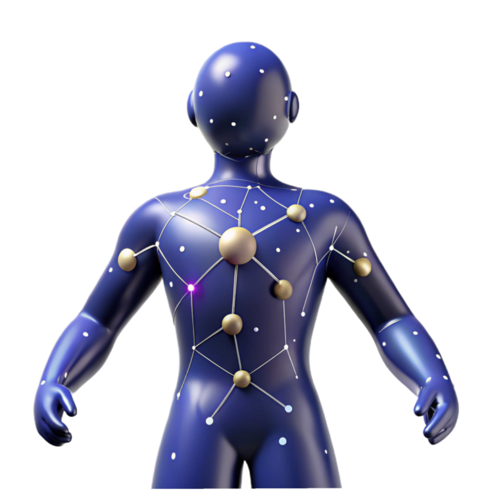 Networked Humanoid A 3D Model of Interconnectivity png