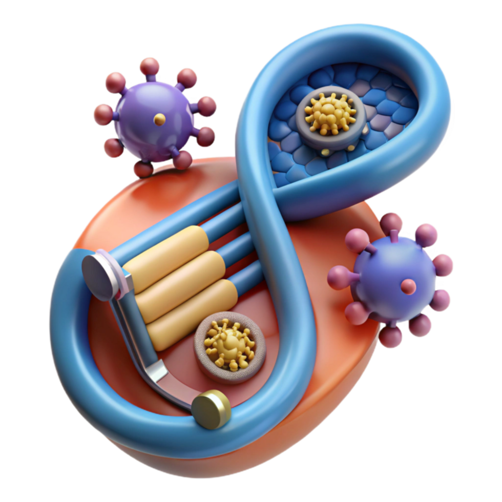 Cellular Infection Virus Replication and Cell Structure png