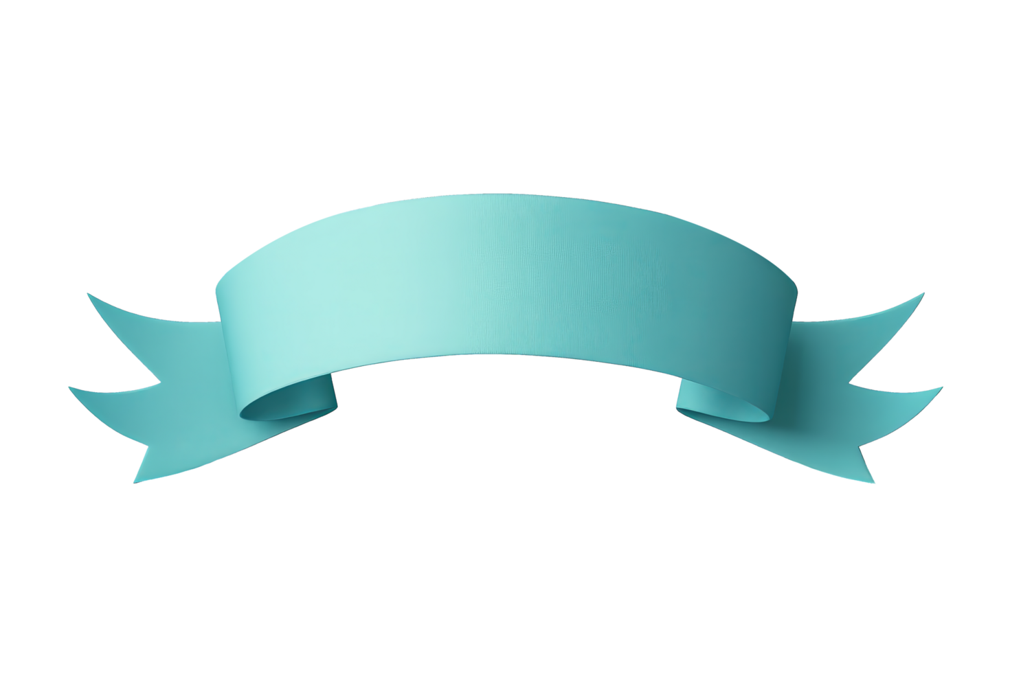 Vibrant blue ribbon icon graphic design digital art png