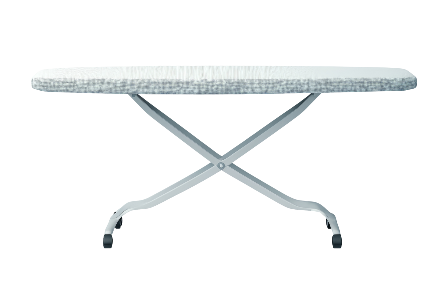 Minimal ironing board isolated product photography png