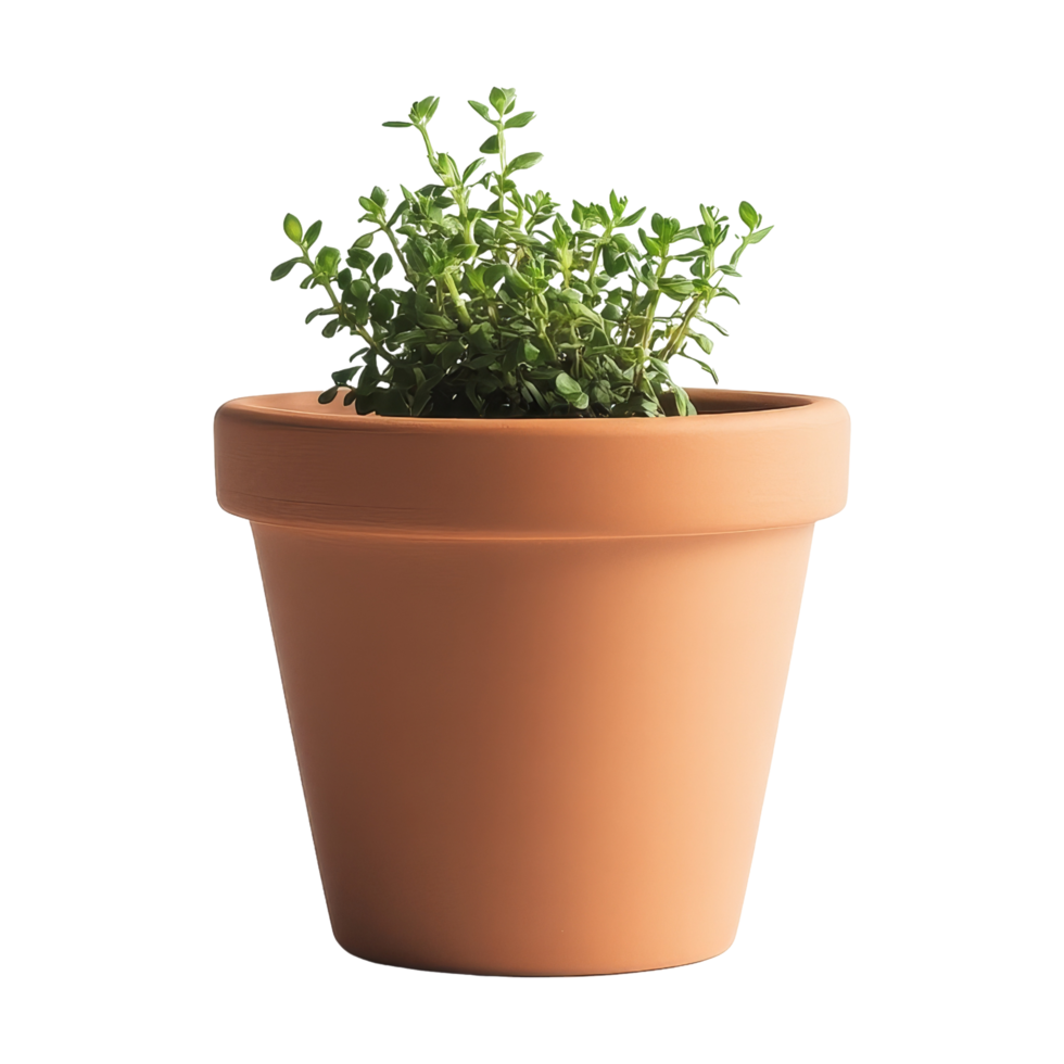 Minimal plant pot display png