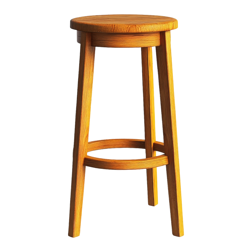 Minimalist bar stool png
