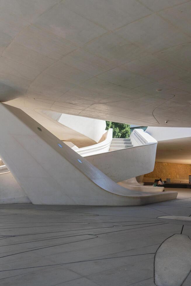 Nicosia,Cyprus November 4 2023. Zaha Hadid Architects has completed Eleftheria Square, a public park that runs alongside the historic Venetian Walls of Nicosia, Cyprus. photo