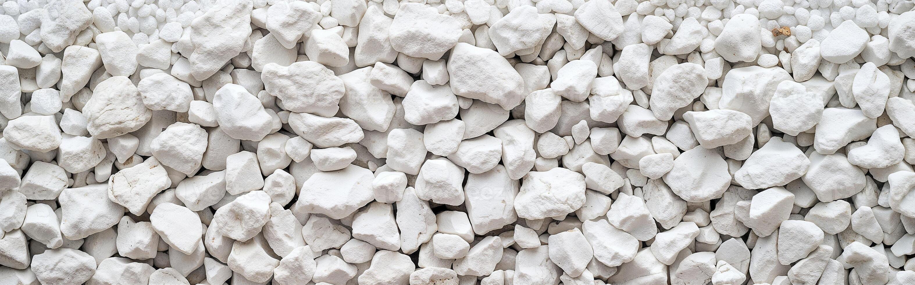 white sea stone background. cobblestone. Stone texture, stone surface photo
