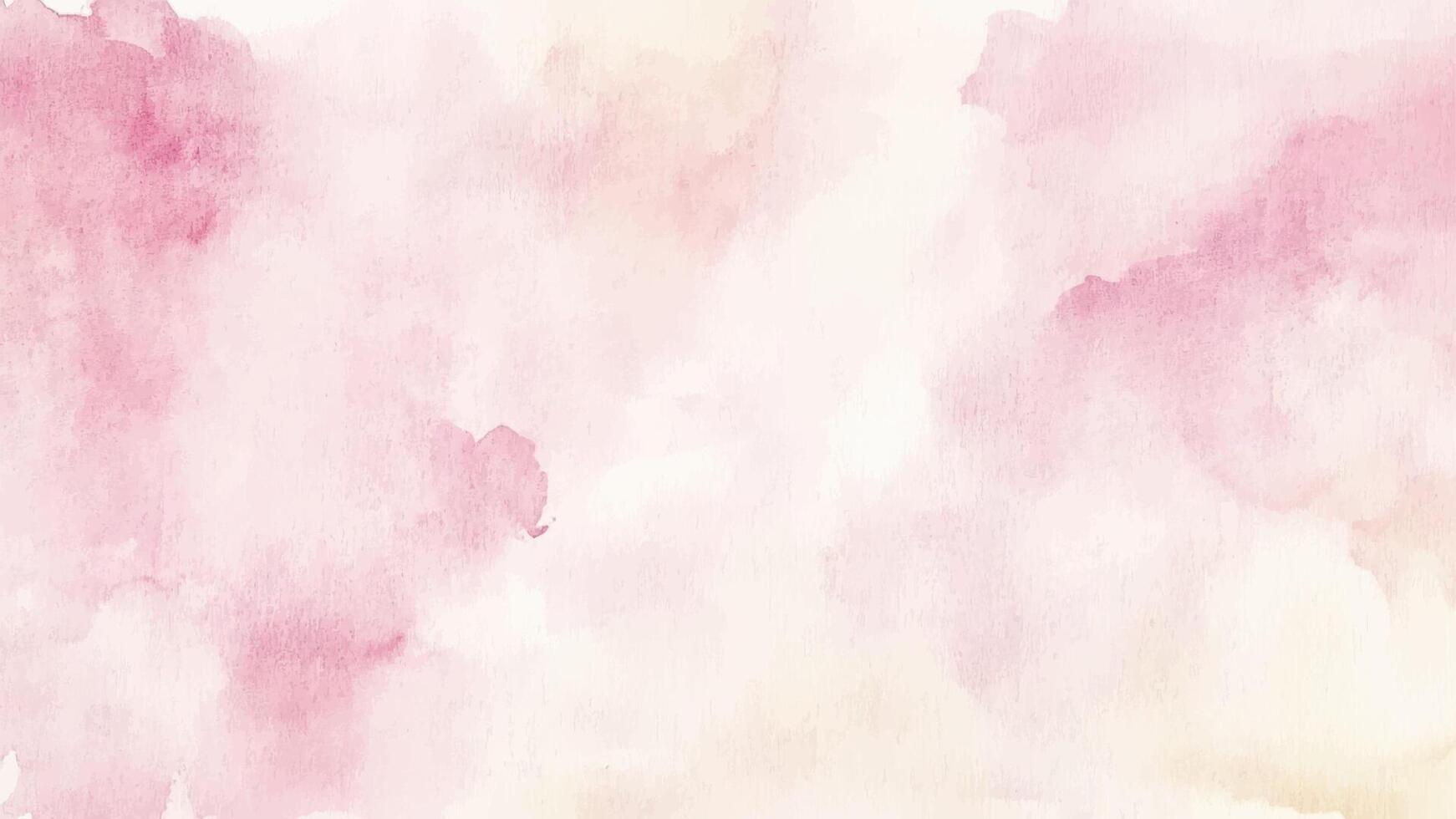 Watercolor background featuring soft pastel hues and hand-drawn textures. Watercolor background with pastel pink colors vector