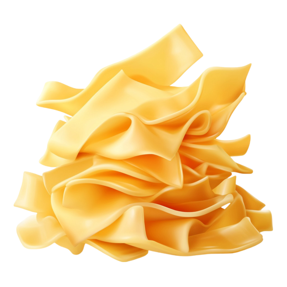 Yellow Ribbon Pasta Sheets png