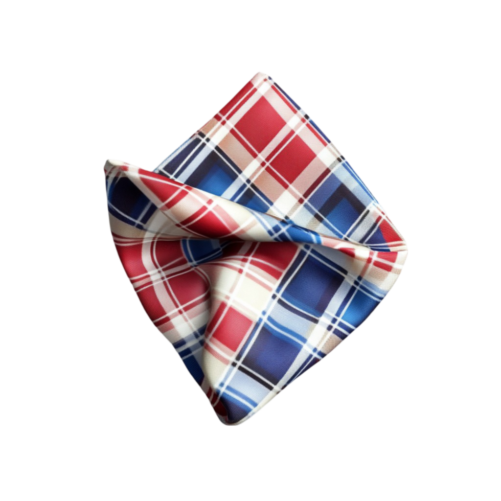 Checkered Pocket Square png