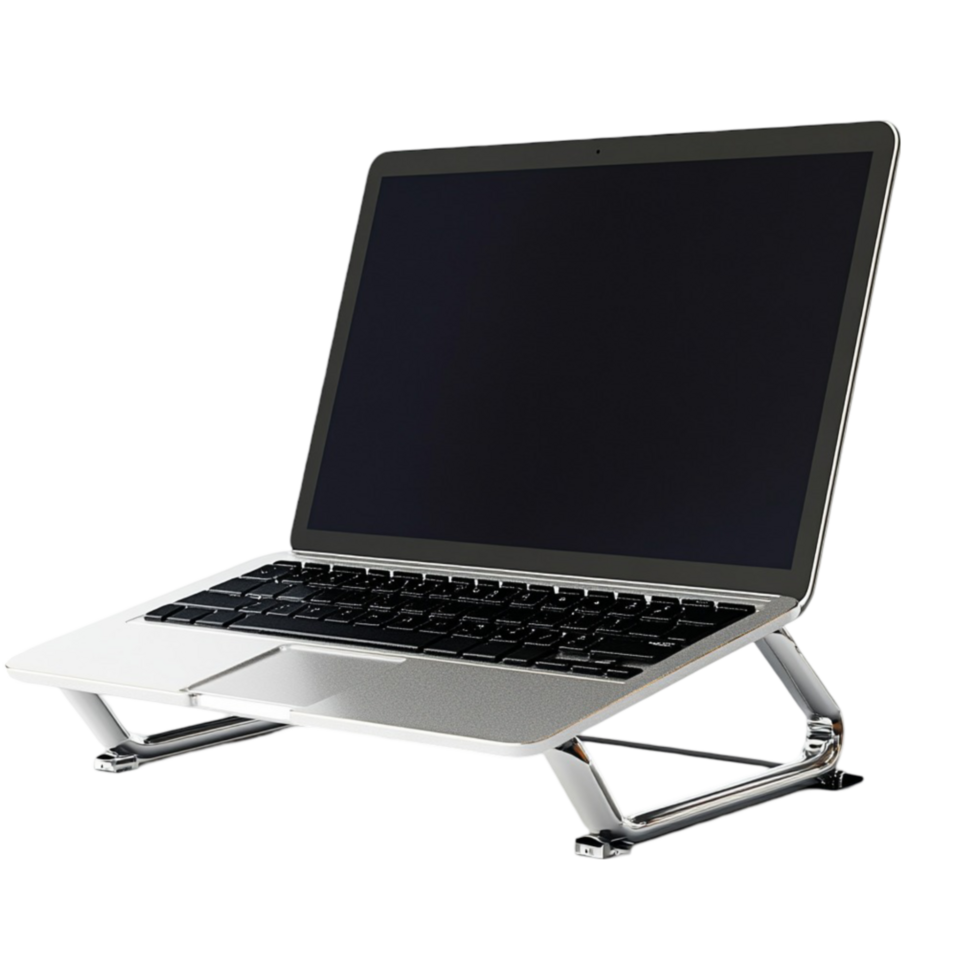 Laptop on Stand png