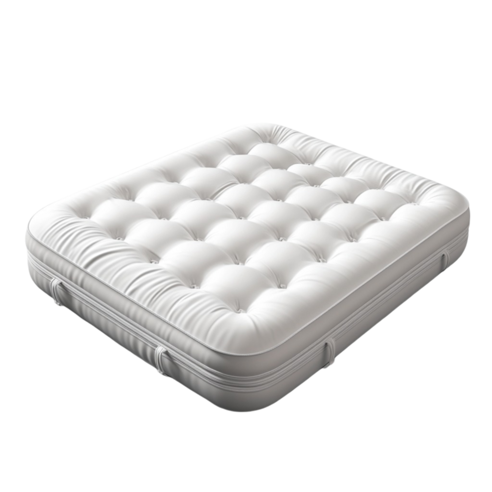 White Mattress on Transparent Background png