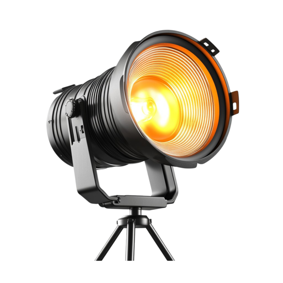 Spotlight with Light Bulb png