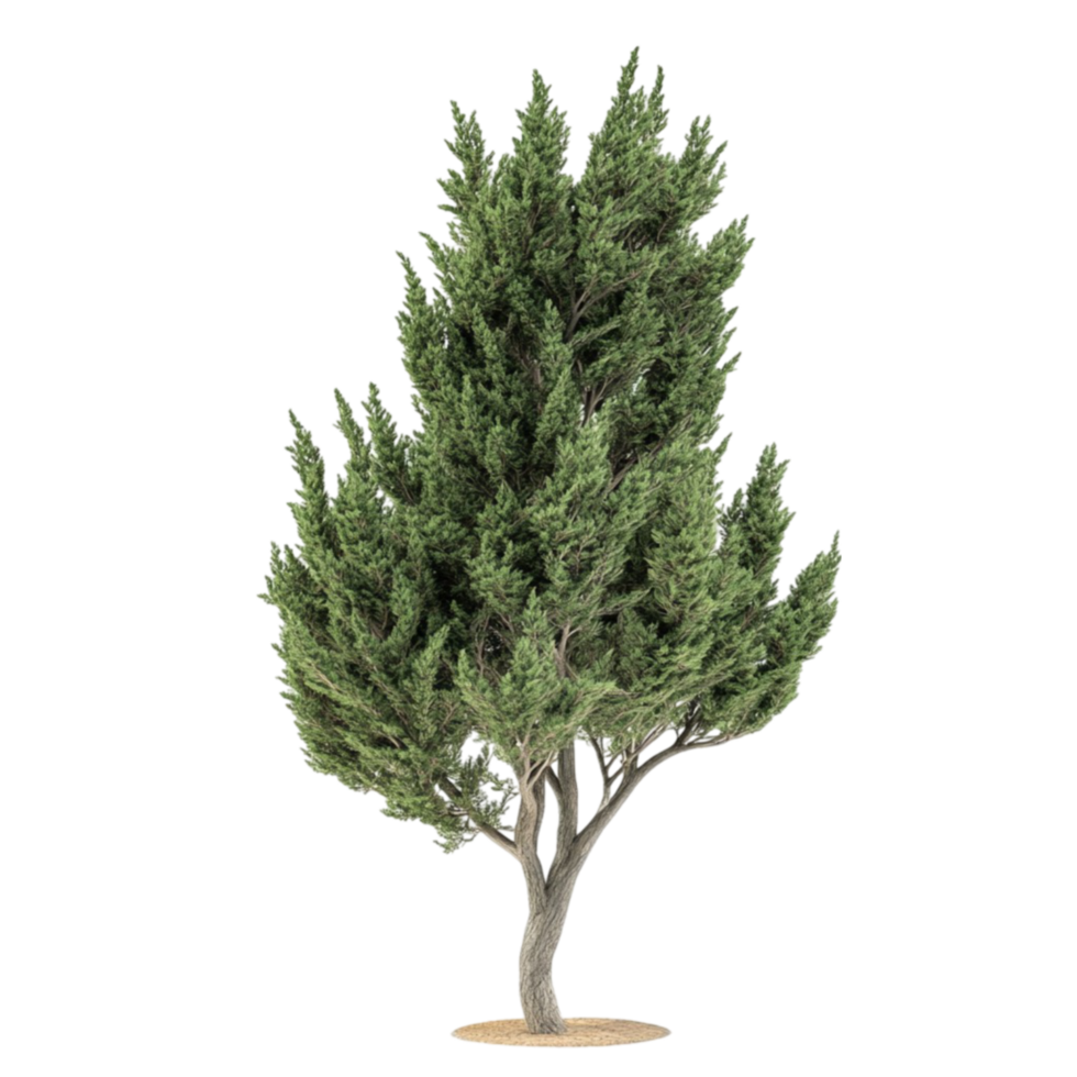 Juniper Tree with Dense Greenery png