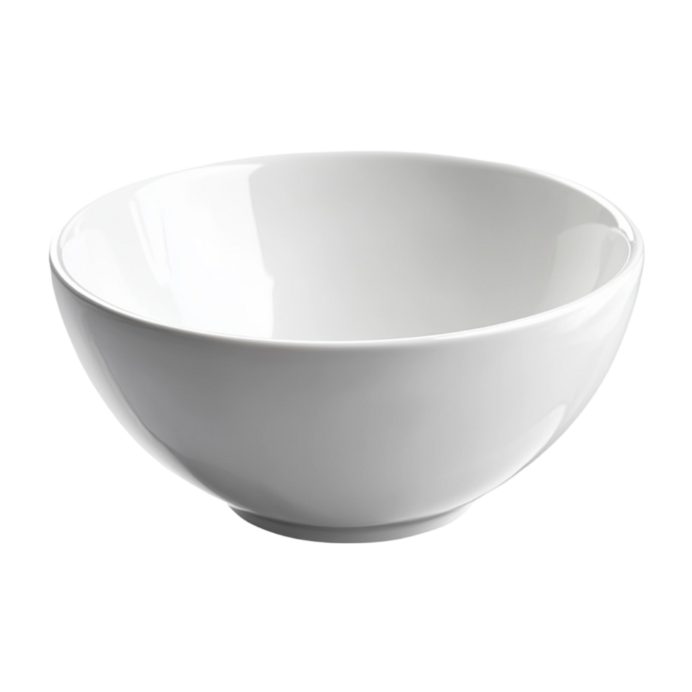 White Ceramic Bowl png