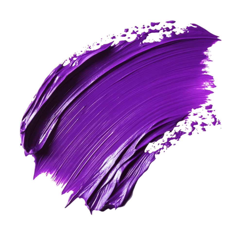 Paint Stroke on Transparent Background png