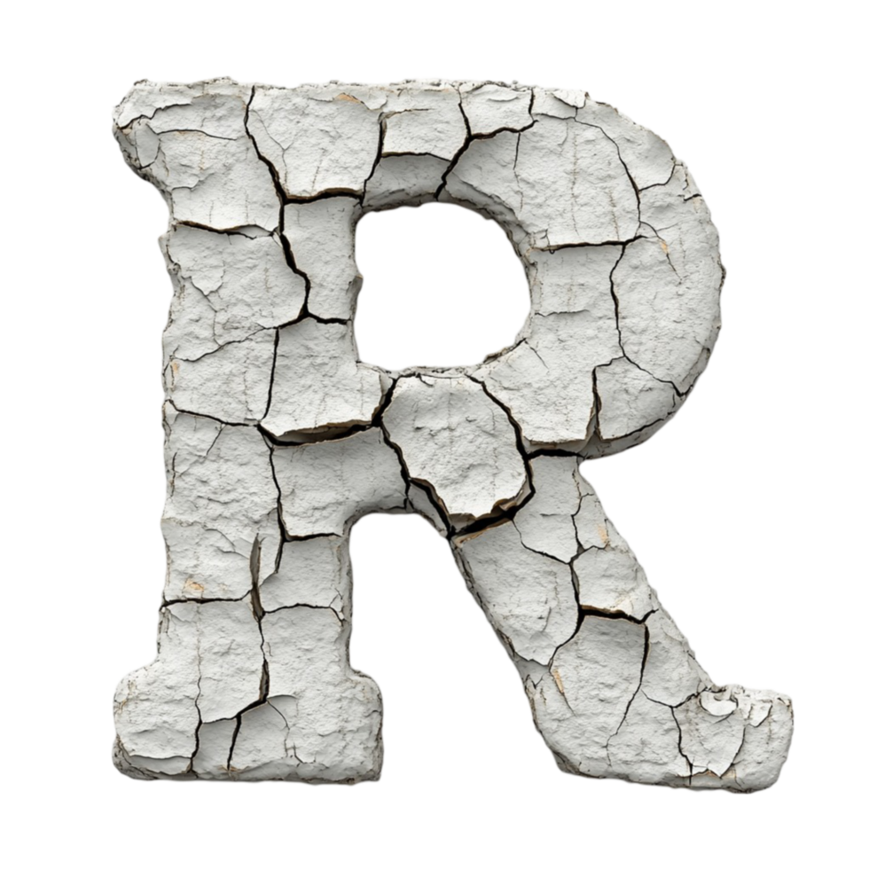 Stone Letter R png