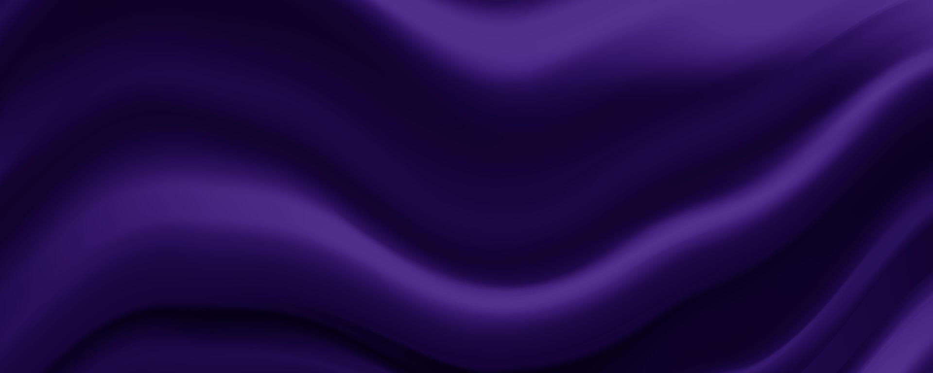 a purple fabric background with waves and waves vector