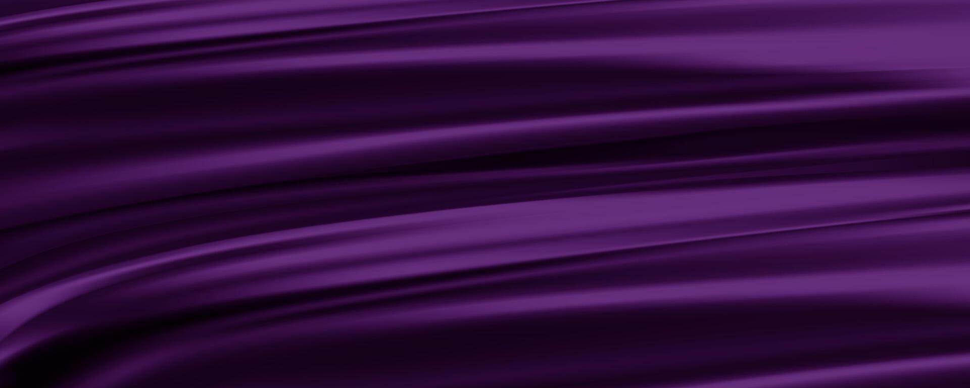a purple fabric background with a wavy pattern vector