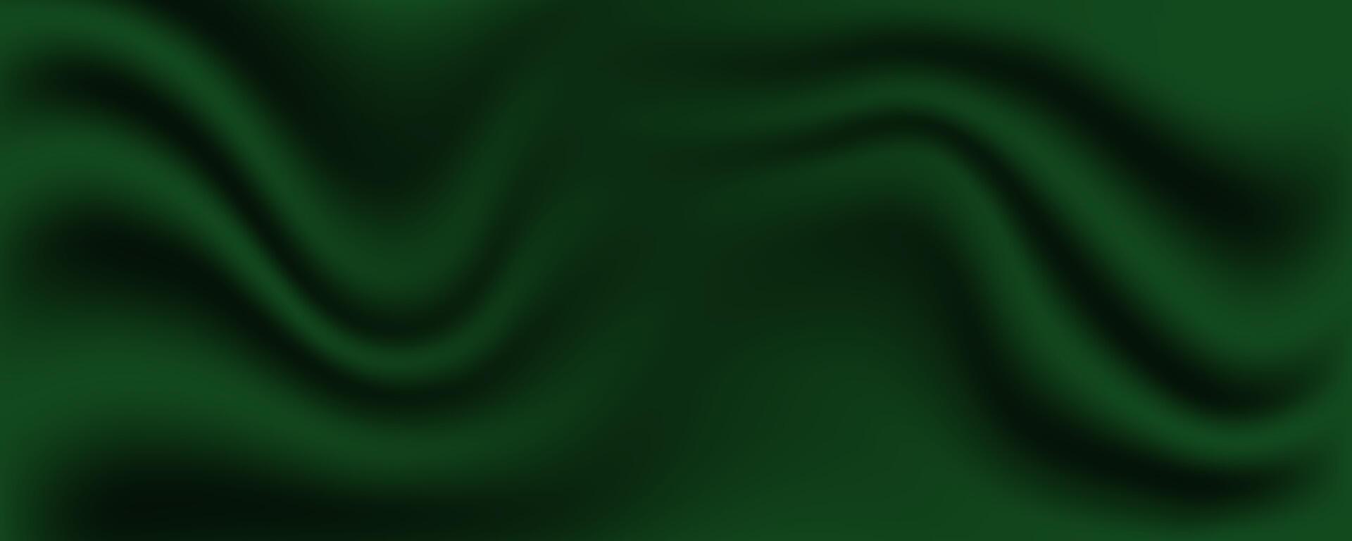 a green background with wavy lines vector