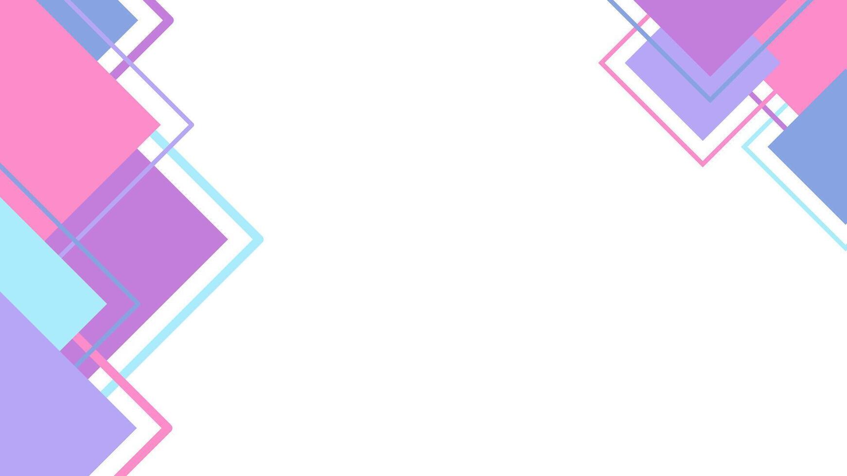 Abstract pastel color background with square theme, perfect for presentation or wrapping paper vector