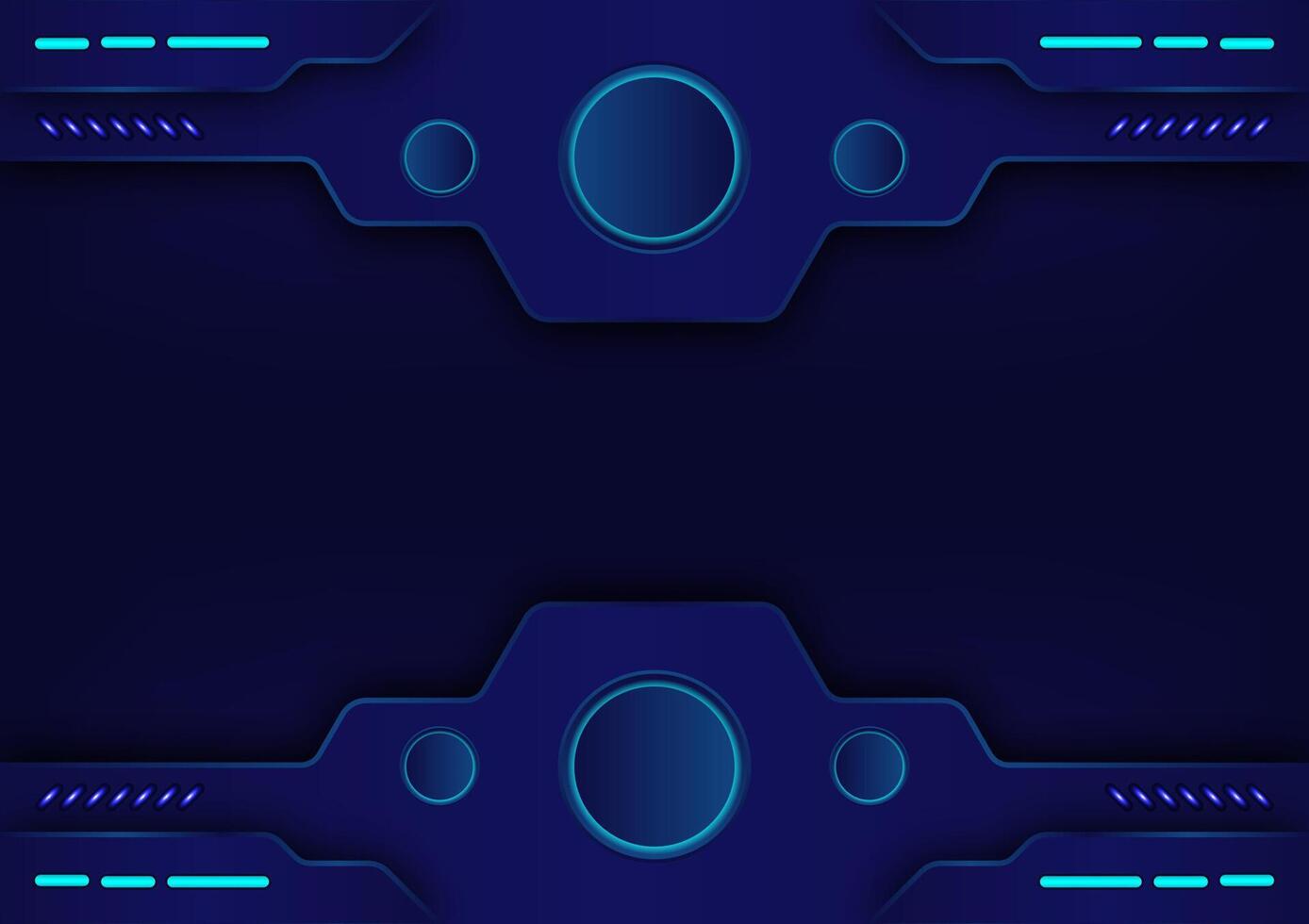 Abstract background with interface monitor screen vector