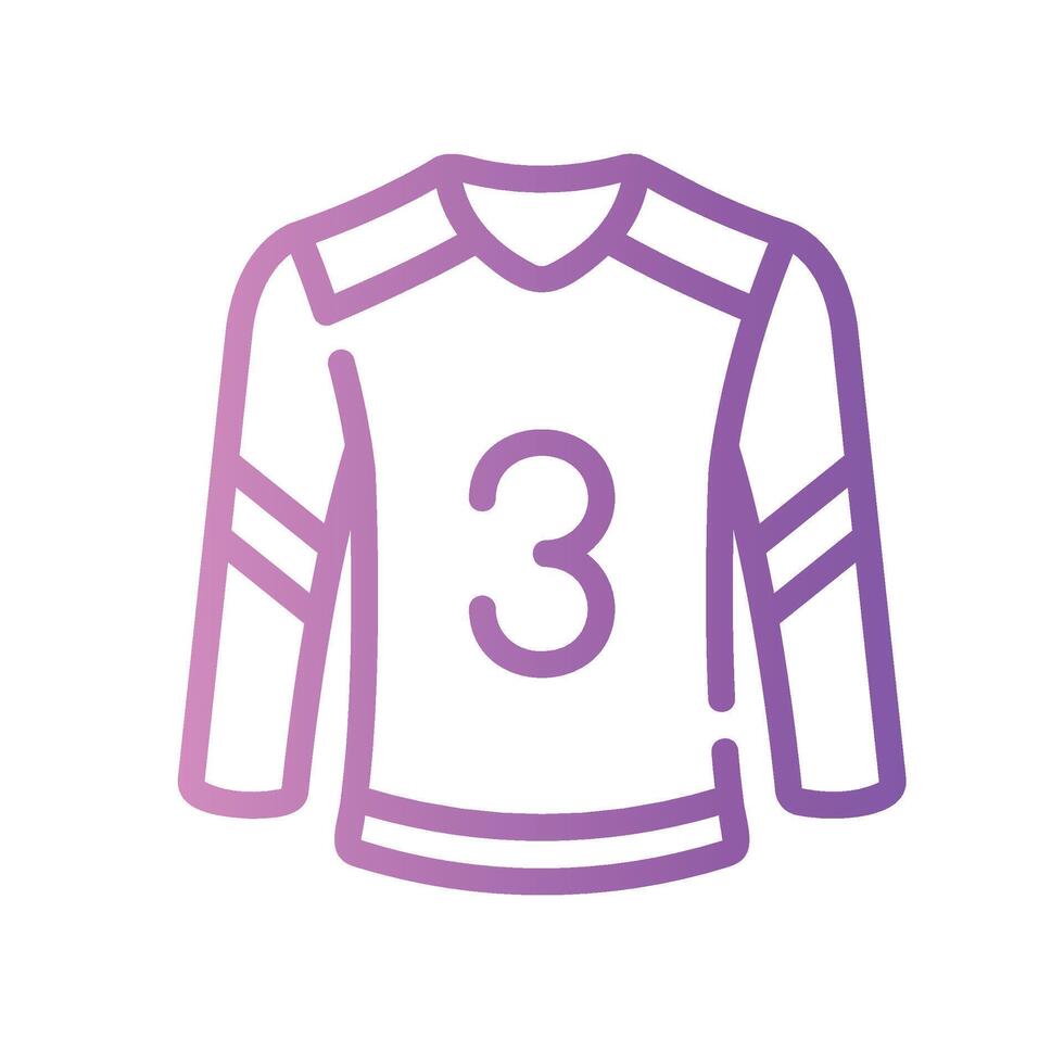 clothes Line Gradient Icon White Background vector
