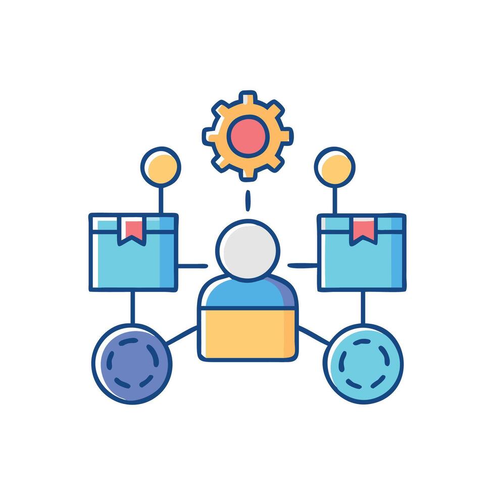 Comprehensive Icons for Vendor Management Systems 54595723 Vector Art ...