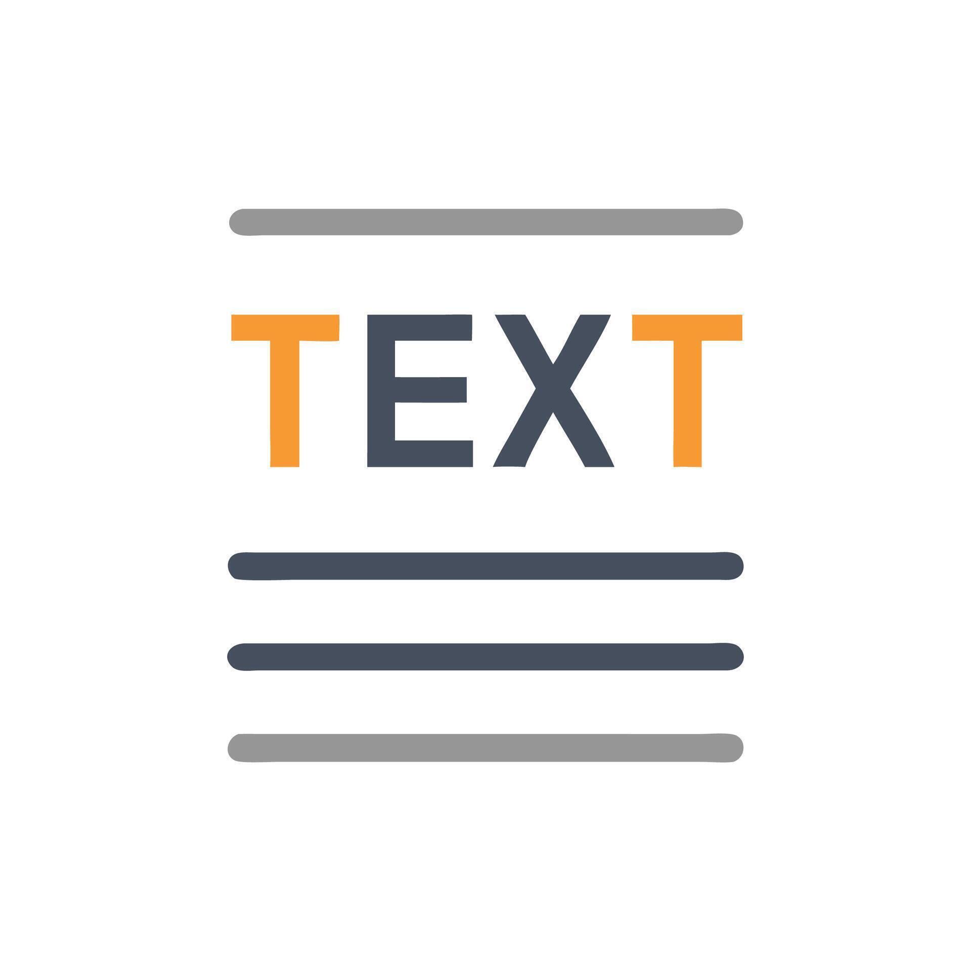Stylish Text Field Icon for Modern Interfaces 54596851 Vector Art at ...
