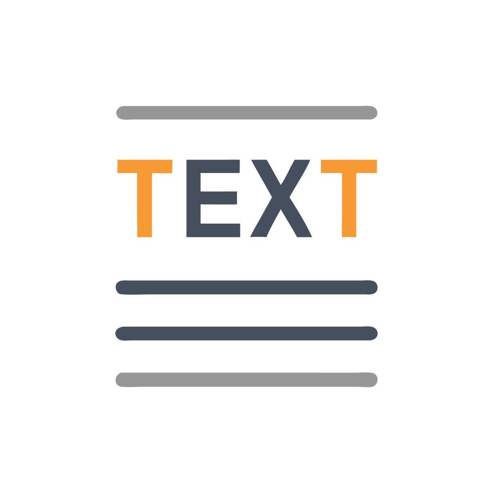 Stylish Text Field Icon for Modern Interfaces vector