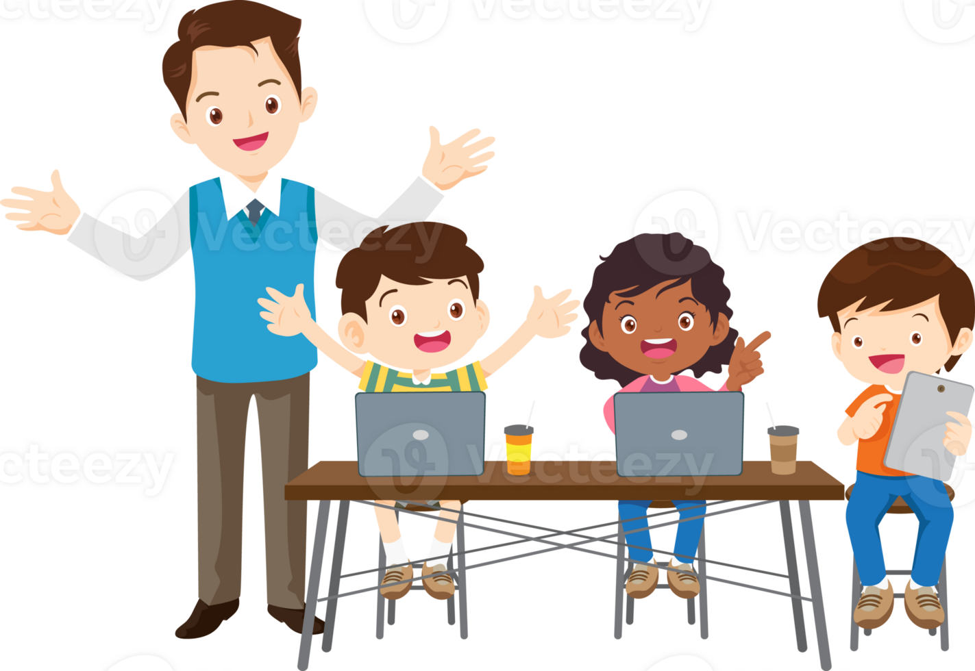 teacher guidance helps students grasp coding concepts png