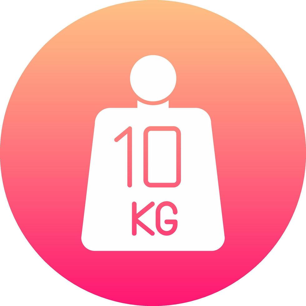 Weights Icon Design Symbol vector