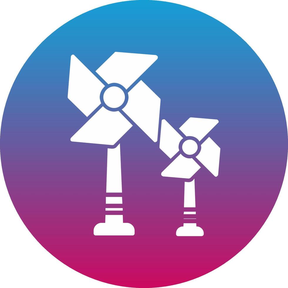 Windmill Icon Design Symbol vector