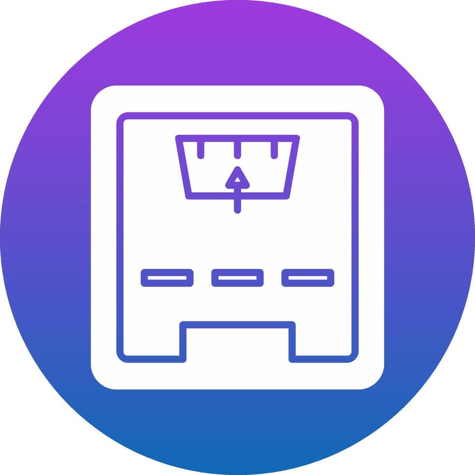 Weight Icon Design Symbol vector